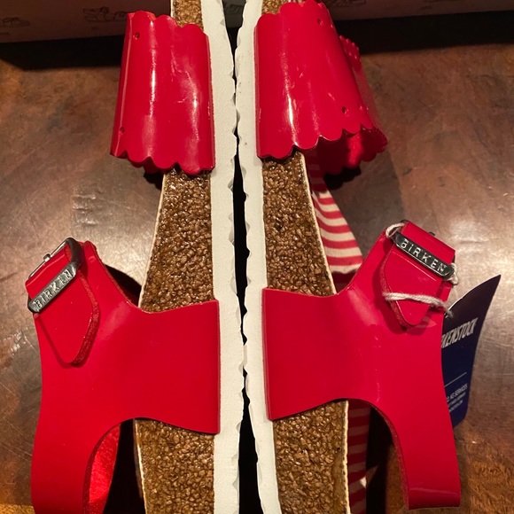 Birkenstock Rosa kids red asst narrow new - Picture 4 of 7